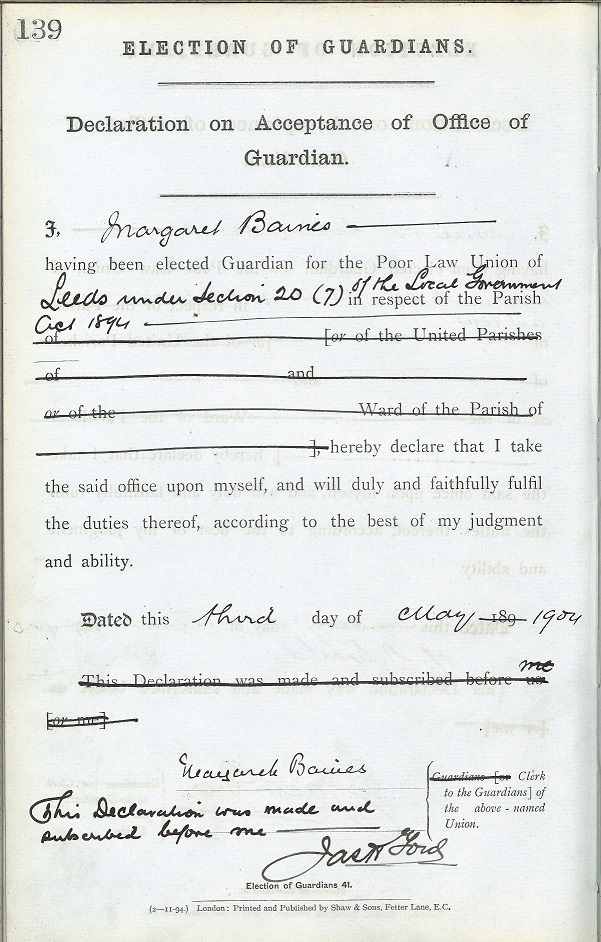 M Baines 1904